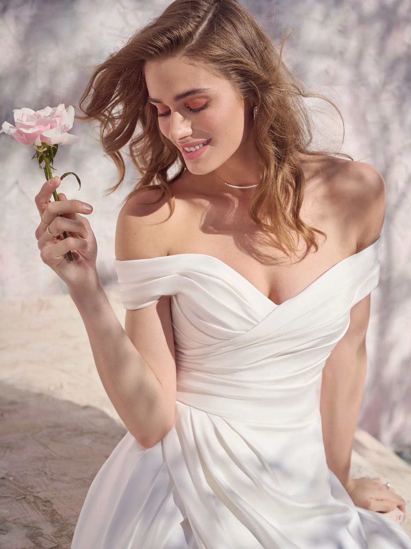 Maggie Sottero Ekaterina A Line Wedding gown alterations San Diego