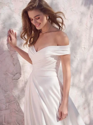Maggie Sottero Ekaterina A Line Where to buy a wedding dress in San Diego