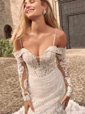 Maggie Sottero Fiona Lace wedding dresses San Diego