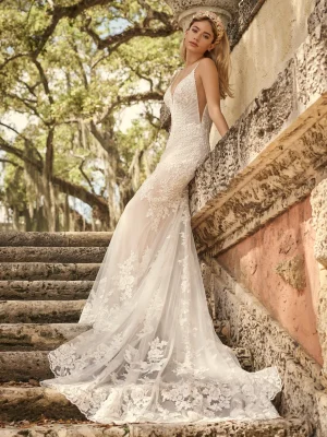 Maggie Sottero Fontaine Top rated wedding dress store San Diego 1
