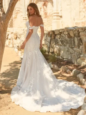 Maggie Sottero Frederique Modern minimalist wedding dresses 1