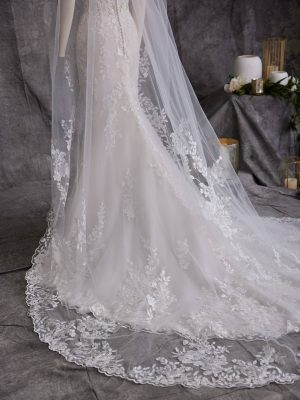 Maggie Sottero Harlem Lane Sheath Bridal gown shopping San Diego 1