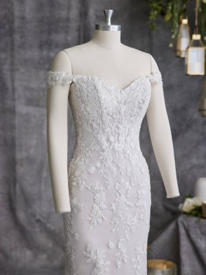 Maggie Sottero Harlem Lane Sheath Bridal gown shopping San Diego