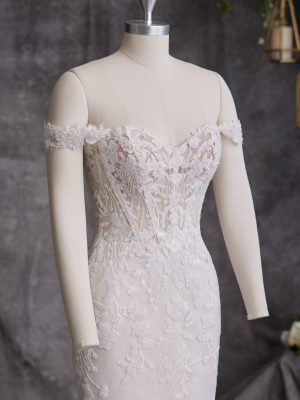 Maggie Sottero Harlem Lane Sheath Luxury wedding gowns San Diego