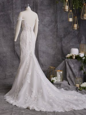 Maggie Sottero Harlem Lane Sheath Romantic lace wedding dresses