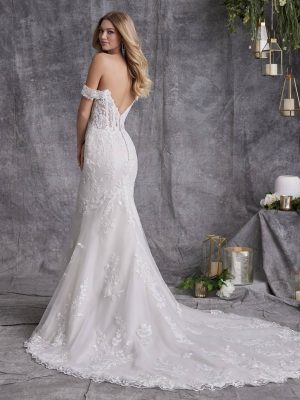 Maggie Sottero Harlem Lane Sheath San Diego bridal fashion 1