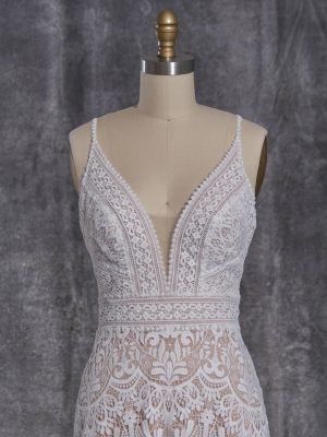 Maggie Sottero Hillary A Line Bespoke wedding dresses worldwide