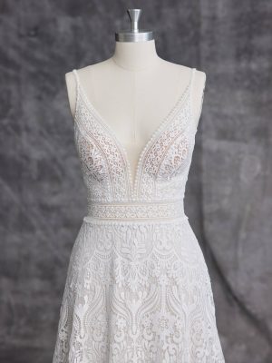 Maggie Sottero Hillary A Line Designer wedding gowns for sale