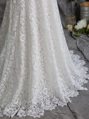 Maggie Sottero Hillary A Line Wedding gown alterations San Diego