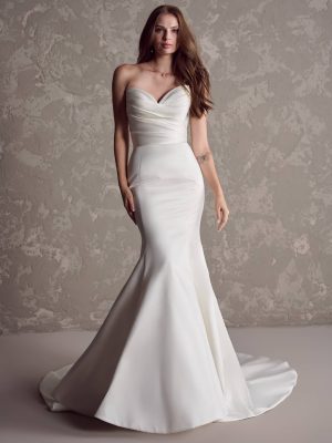Maggie Sottero Hilo Marie Fit and Flare San Diego bridal fashion