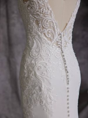 Maggie Sottero Johanna Lane Sheath Best bridal boutique in San Diego 1
