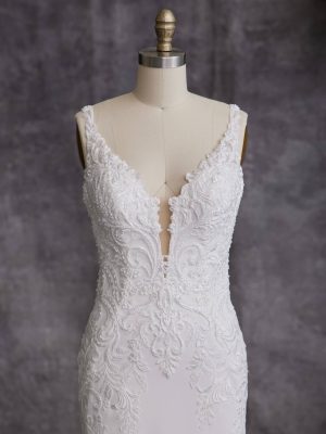 Maggie Sottero Johanna Lane Sheath Couture wedding gowns San Diego 1
