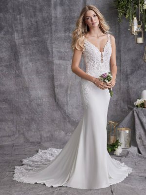 Maggie Sottero Johanna Lane Sheath Online bridal gown shopping