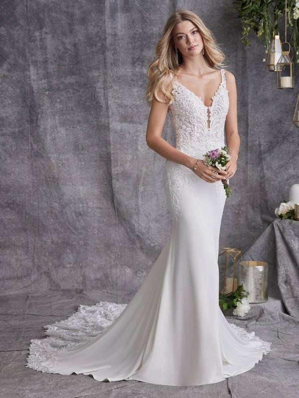 Maggie Sottero Johanna Lane Sheath Online bridal gown shopping