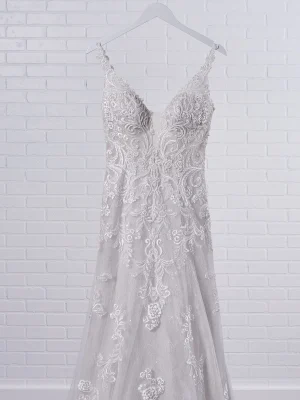 Maggie Sottero Johanna Wedding gown alterations San Diego