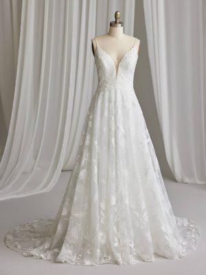 Maggie Sottero Keisha A Line Plus size wedding dresses San Diego