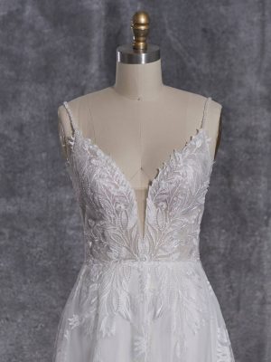 Maggie Sottero Keisha A Line Romantic lace wedding dresses