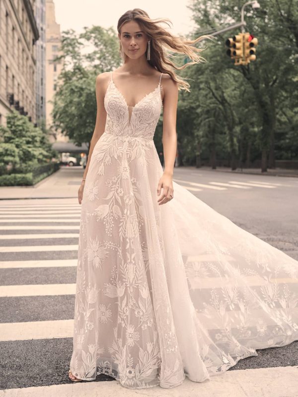Maggie Sottero Keisha A Line Wedding Dress 1