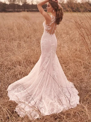 Maggie Sottero Kern Fit and Flare Southern California bridal shop