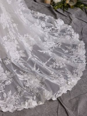 Maggie Sottero Leandra A Line Unique wedding dress designs