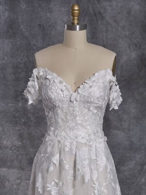 Maggie Sottero Leandra A Line Wedding dress stores near me