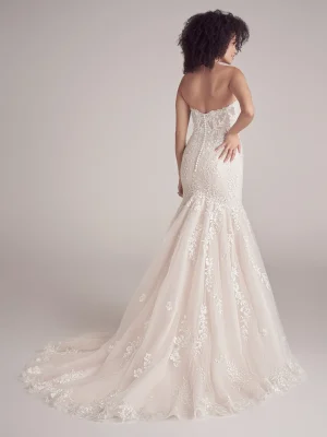 Maggie Sottero Lennon Fit and Flare Wedding dress shop San Diego