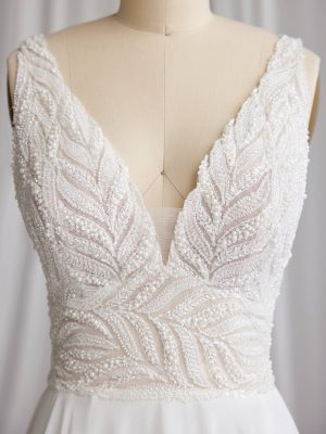 Maggie Sottero Maurelle A Line Handmade wedding dresses USA