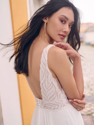 Maggie Sottero Maurelle A Line Luxury wedding gowns San Diego