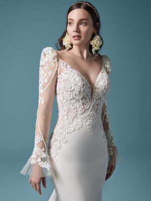 Maggie Sottero Nikki Vintage wedding dress collection