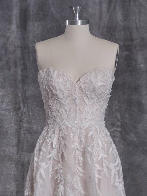 Maggie Sottero Oriana A Line Designer wedding gowns for sale