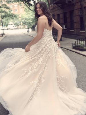 Maggie Sottero Oriana A Line Luxury wedding gowns San Diego