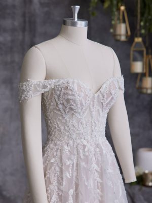 Maggie Sottero Oriana A Line Wedding Dress 23