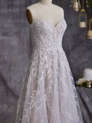 Maggie Sottero Oriana A Line Wedding Dress 6