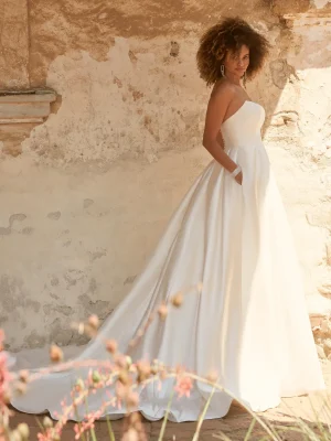 Maggie Sottero Selena A line Luxury bridal boutique