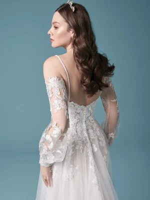 Maggie Sottero Stevie Beach wedding gowns for destination weddings