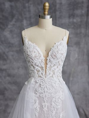 Maggie Sottero Tuscany Royale Sheath San Diego bridal fashion 1