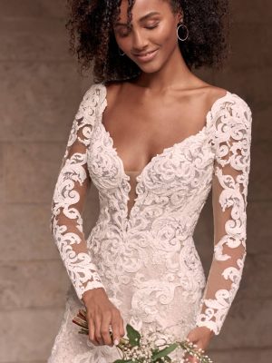 Maggie Sottero Tuscany Royale Sheath Where to buy a wedding dress online
