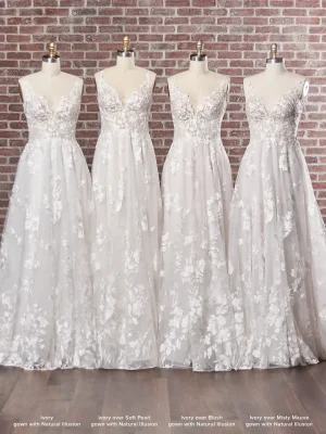 Maggie Sottero Winter A Line Custom wedding dresses San Diego