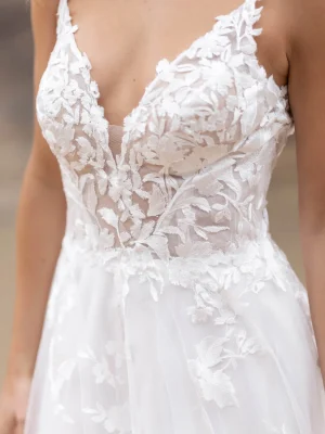 Maggie Sottero Winter A Line Designer wedding gowns for sale