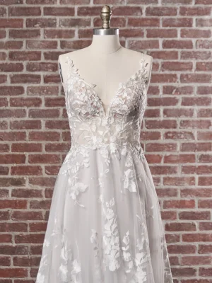 Maggie Sottero Winter A Line Elegant wedding dresses for brides