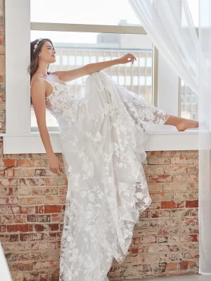 Maggie Sottero Winter A Line Plus size wedding dresses San Diego