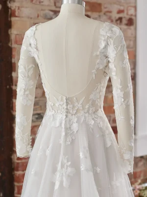 Maggie Sottero Winter A Line Romantic lace wedding dresses