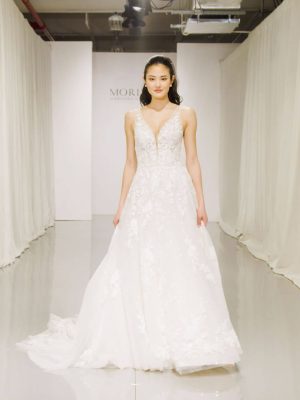 Morilee Ana A Line Beach wedding gowns for destination weddings