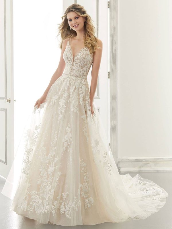 Morilee Ana A Line Couture wedding dresses USA