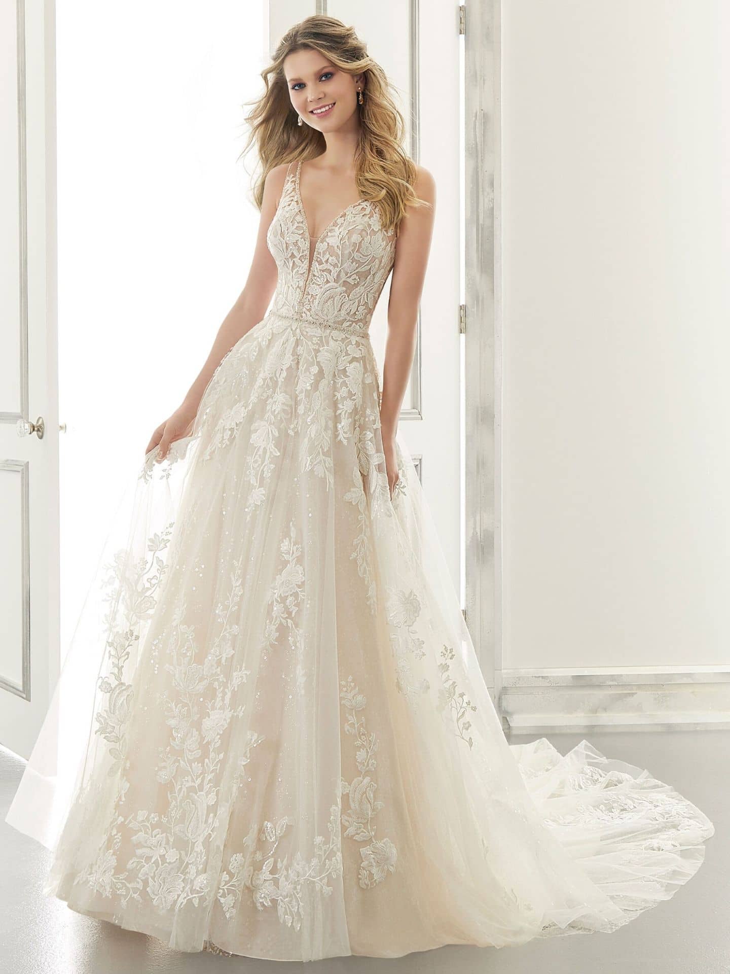 Morilee Ana A Line Couture wedding dresses USA
