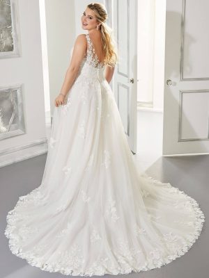Morilee Arlene A line Best bridal shop in San Diego