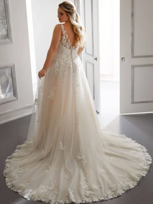 Morilee Arlene A line Luxury wedding gowns San Diego