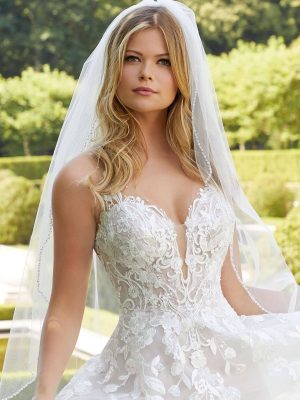 Morilee Bernadette A line Designer wedding dresses San Diego