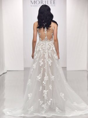 Morilee Bernadette A line Unique wedding dress designs