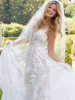 Morilee Bernadette A line Wedding dress stores near me